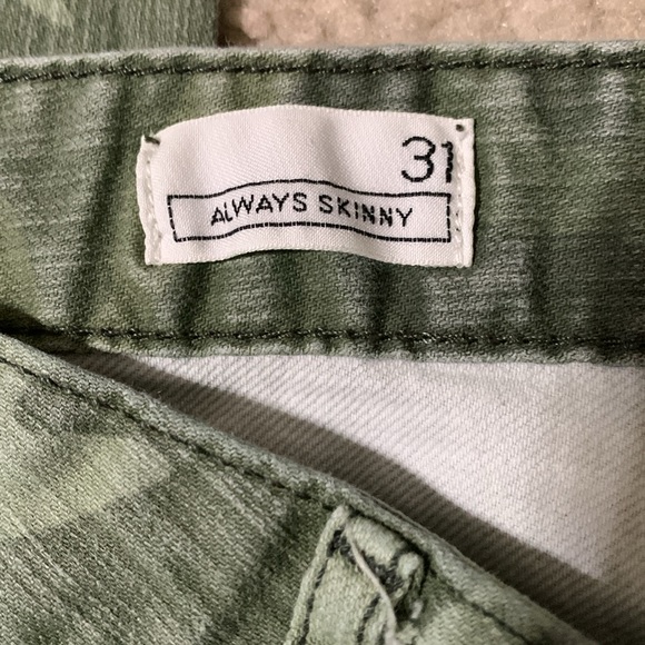 Gap 1969 always skinny Camo jeans - Picture 6 of 6